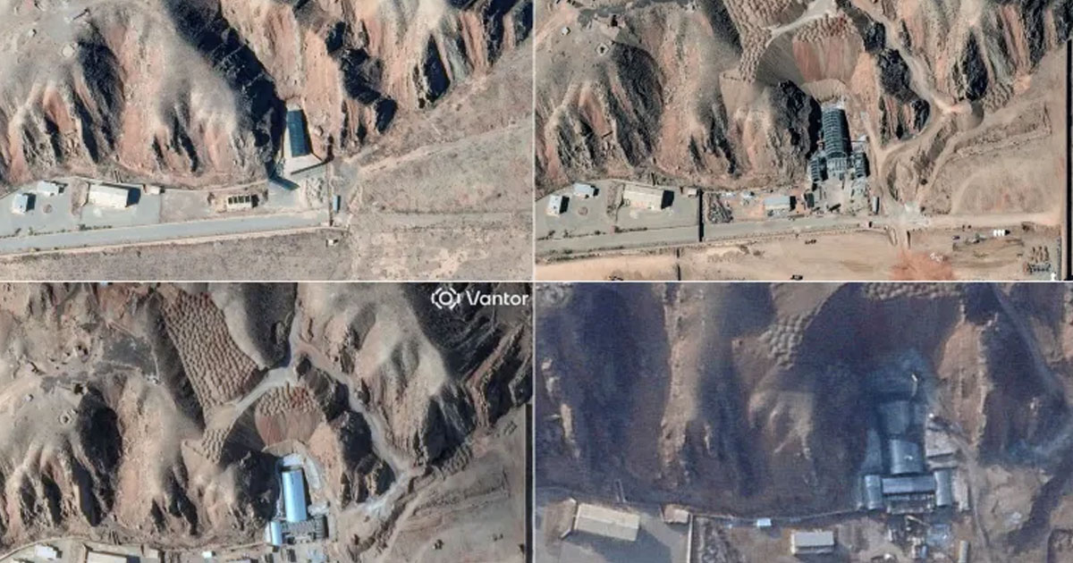 അമേരിക്കൻ ആക്രമണം ചെറുക്കാൻ വൻ മുന്നൊരുക്കം; സൈനിക കേന്ദ്രങ്ങൾക്ക് ചുറ്റും 'കോൺക്രീറ്റ് കവചം' തീർത്ത് ഇറാൻ | Iran Builds Concrete Shield at Military Sites Amid US War Threats: Satellite Images