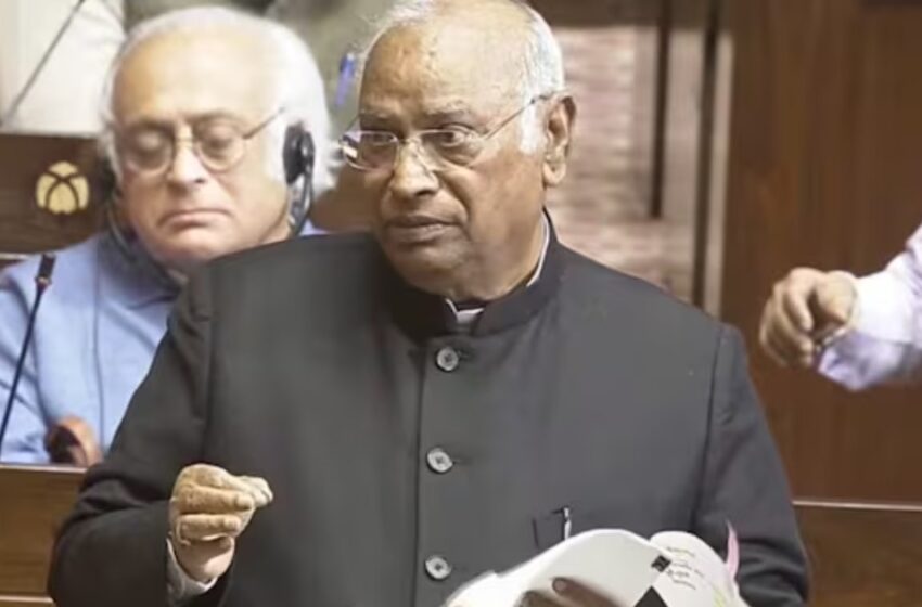  ‘ഗാമ ഇന്ത്യയിലെത്താൻ 11 മാസമെടുത്തു, മോദിക്ക് മണിപ്പൂരിലെത്താൻ രണ്ട് വർഷം’; രാജ്യസഭയിൽ ആഞ്ഞടിച്ച് ഖാർഗെ