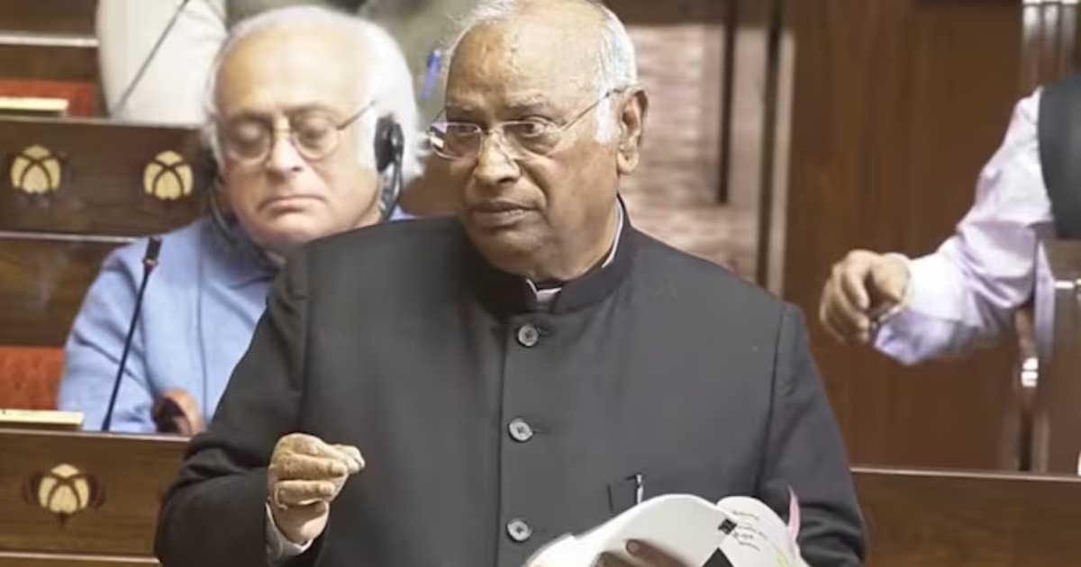  ‘ഗാമ ഇന്ത്യയിലെത്താൻ 11 മാസമെടുത്തു, മോദിക്ക് മണിപ്പൂരിലെത്താൻ രണ്ട് വർഷം’; രാജ്യസഭയിൽ ആഞ്ഞടിച്ച് ഖാർഗെ