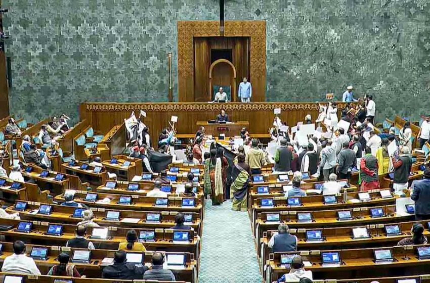  20 വർഷത്തിനിടെ ആദ്യം; മോദിയുടെ മറുപടിയില്ലാതെ ലോക്‌സഭയിൽ നന്ദിപ്രമേയം പാസാക്കി