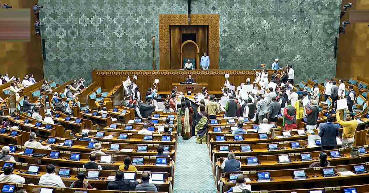 20 വർഷത്തിനിടെ ആദ്യം; മോദിയുടെ മറുപടിയില്ലാതെ ലോക്‌സഭയിൽ നന്ദിപ്രമേയം പാസാക്കി