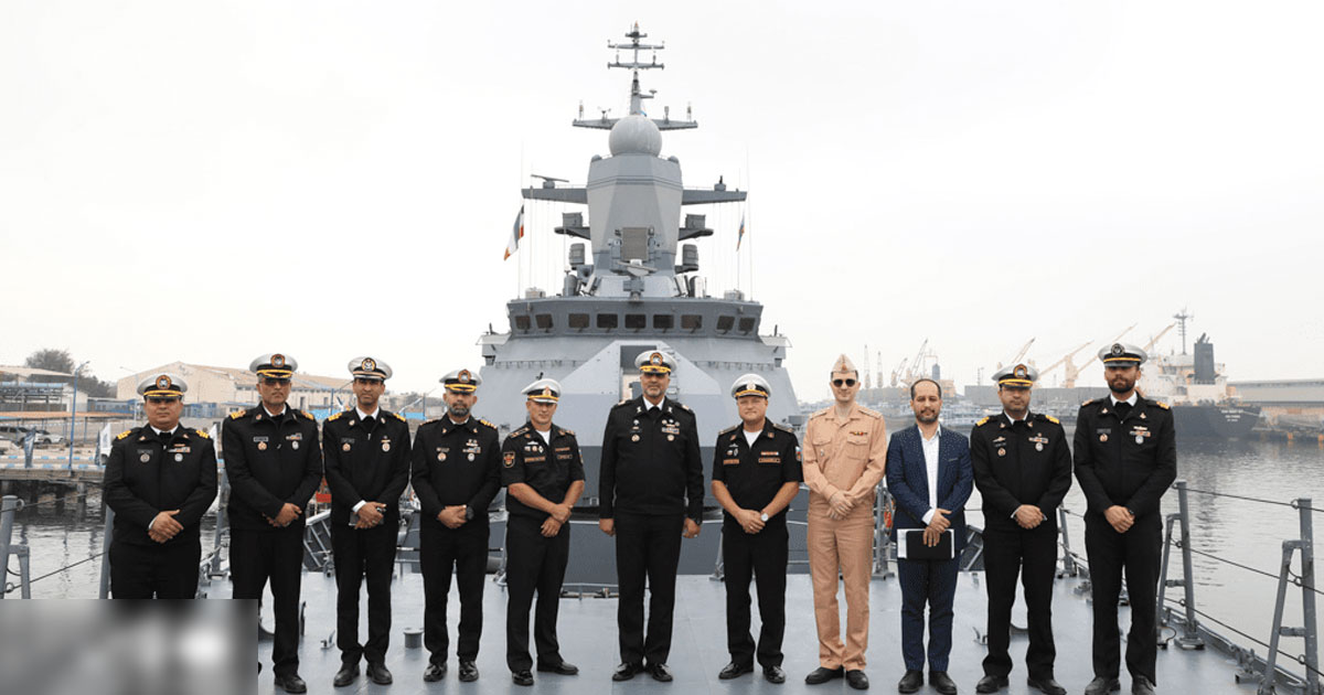 ഇറാൻ തീരത്ത് നങ്കൂരമിട്ട് റഷ്യയുടെ കൂറ്റൻ പടക്കപ്പൽ; നാളെ ഇറാൻ വിപ്ലവ ഗാർഡുമായി ചേർന്ന് സൈനികാഭ്യാസം | Russian Helicopter Carrier Docks in Iran for Joint Naval Drills Amid US Tensions