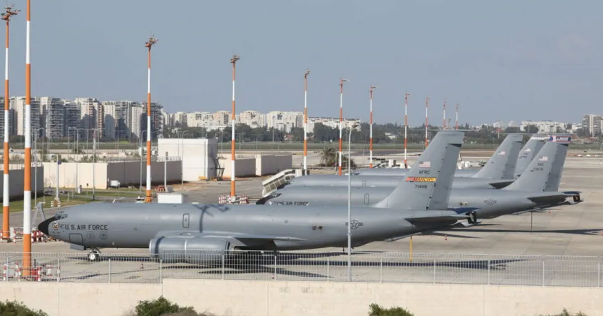 ഇസ്രയേലിൽനിന്ന് ഉദ്യോഗസ്ഥരെ ഒഴിപ്പിച്ച് അമേരിക്ക; ഇന്ധനം നിറയ്ക്കാൻ ആറു വിമാനങ്ങൾ കൂടി തെൽ അവീവിലേക്ക് | US Evacuates Nonessential Staff from Israel, Deploys 6 More Refueling Aircraft Amid Iran Tensions