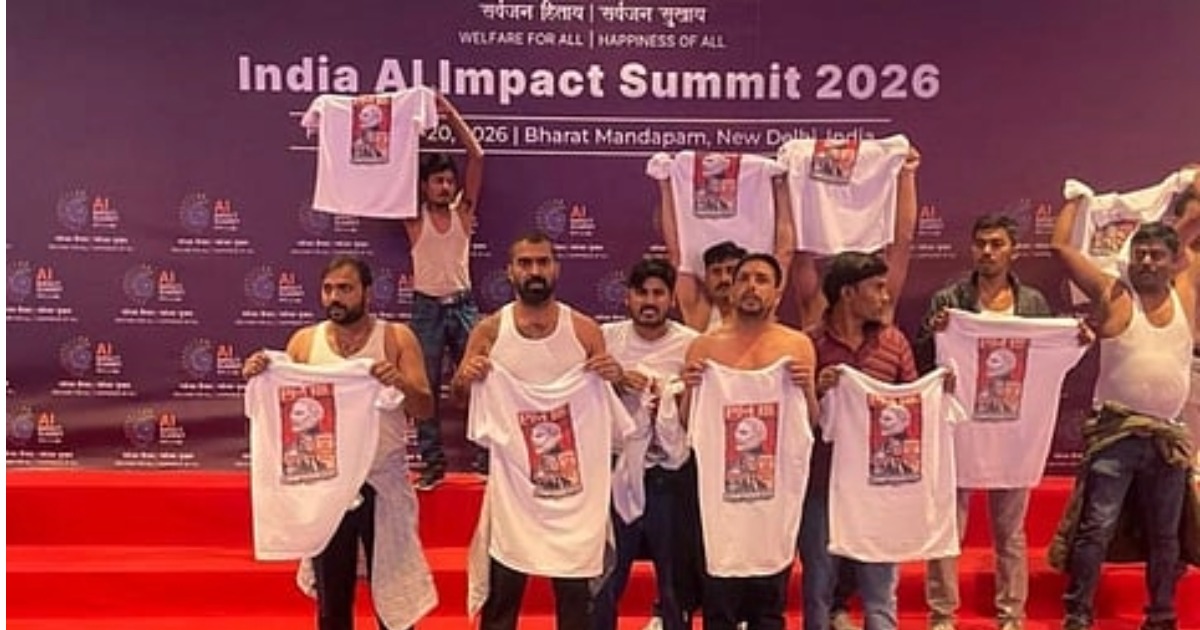 എഐ ഉച്ചകോടിയിലെ കോൺഗ്രസ് പ്രതിഷേധം: പിന്നിൽ നേപ്പാൾ മോഡൽ ഗൂഢാലോചനയെന്ന് ഡൽഹി പോലീസ്Congress Protest: 'Nepal Model' Link?