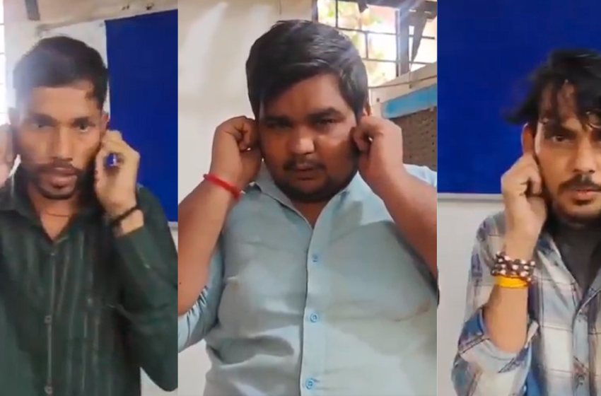  ഹനുമാൻ ക്ഷേത്രത്തിന്റെ മതിലിൽ മൂത്രമൊഴിച്ച യുവാക്കൾ പിടിയിൽ