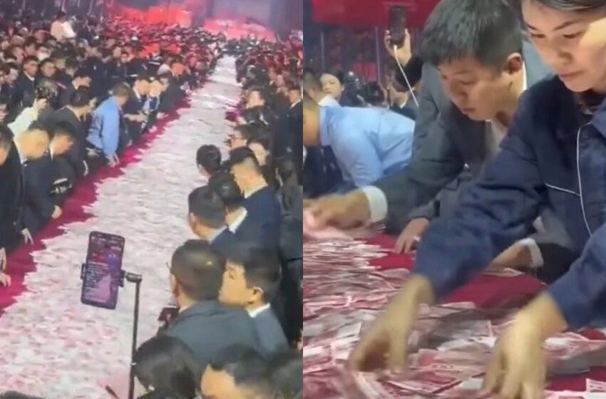  ഇഷ്ടമുള്ളത്ര പണം വാരിയെടുക്കാം; ജീവനക്കാർക്ക് 237 കോടി ബോണസ് നൽകി ചൈനീസ് കമ്പനി