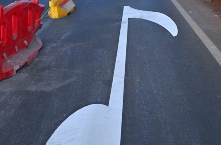  ടയറുകൾ തൊടുമ്പോൾ റോഡും പാടും; ഇന്ത്യയിലെ ആദ്യ മ്യൂസിക് റോഡിൽ ‘ജയ് ഹോ’ കേൾക്കാം