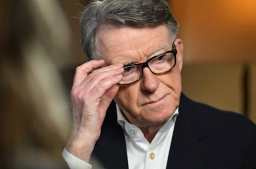  എപ്സ്റ്റീൻ ഫയൽസിലെ പരാമർശം; പീറ്റർ മണ്ടൽസൺ ലേബർ പാർട്ടിയിൽ നിന്ന് രാജിവെച്ചു