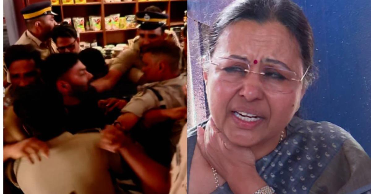 വീണാ ജോര്‍ജിനെമാരകായുധം കൊണ്ട് കഴുത്തില്‍ ആക്രമിച്ചുവെന്ന്എഫ്ഐആര്‍; ആരോഗ്യമന്ത്രിക്കെതിരായ പ്രതിഷേധത്തിൽ വധശ്രമം ചുമത്തി