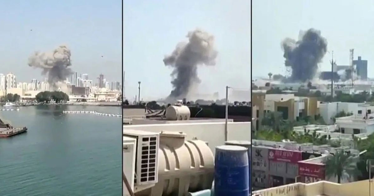 ഇറാൻ മിസൈലിട്ട ബഹ്‌റൈനിലെ യുഎസ് താവളത്തിൽ 300 ബ്രിട്ടീഷ് സൈനികർ; സുരക്ഷിതരെന്ന് പ്രതിരോധ സെക്രട്ടറി | 300 British Troops Narrowly Escape Death in Bahrain After Iranian Missile Strike Near US Base