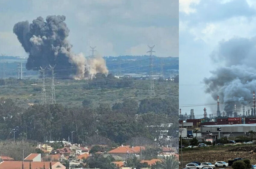  ഇസ്രയേലിലെ ഏറ്റവും വലിയ വൈദ്യുതി നിലയം ആക്രമിച്ച് ഇറാൻ; പുകപടലങ്ങൾ ഉയരുന്ന ദൃശ്യങ്ങൾ പുറത്ത്