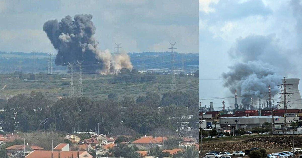 ഇസ്രയേലിലെ ഏറ്റവും വലിയ വൈദ്യുതി നിലയം ആക്രമിച്ച് ഇറാൻ; പുകപടലങ്ങൾ ഉയരുന്ന ദൃശ്യങ്ങൾ പുറത്ത് | Iranian Missile Lands Near Israel’s Largest Power Station; Orot Rabin Plant Narrowly Escapes Direct Hit