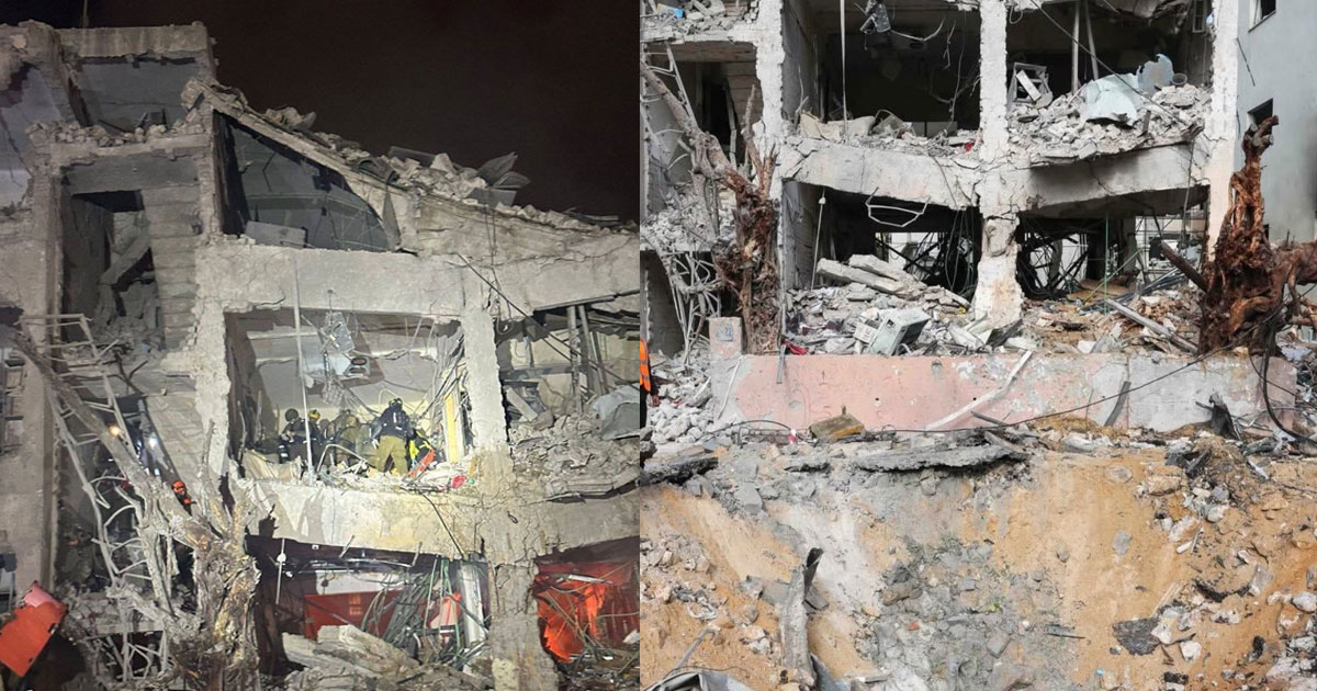  ഇസ്രയേലിൽ 24 മണിക്കൂറിനിടെ 191 പേർക്ക് പരിക്ക്; ആശുപത്രികളിൽ ചികിത്സ തേടിയവർ 2,300 കടന്നു