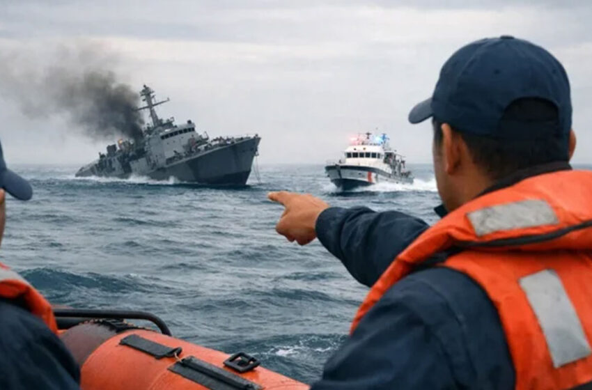  ഇറാൻ യുദ്ധക്കപ്പലിനുനേരെ അന്തർവാഹിനി ആക്രമണം; നാവികരെ രക്ഷിച്ച് ശ്രീലങ്ക