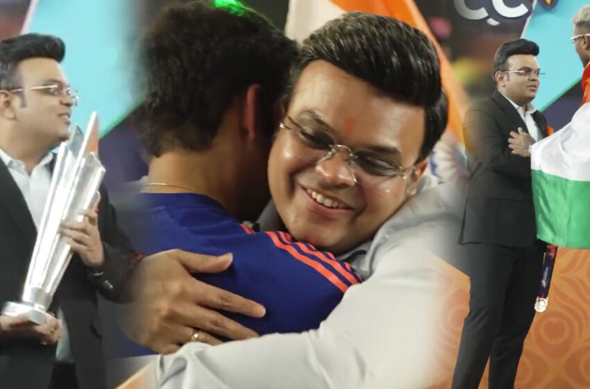  37 സെക്കൻഡ് വിജയാഘോഷ വീഡിയോയിൽ ജയ് ഷായുടെ ‘ഫുൾ ഫിഗർ’ 12 തവണ! ബി.സി.സി.ഐയെ വിമർശിച്ച് വിദേശ മാധ്യമങ്ങൾ