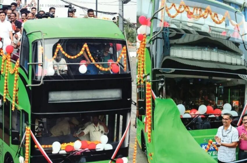  കോഴിക്കോട് നഗരത്തിലെ കാഴ്ചകൾ ഇനി ഓപണ്‍ ഡബിള്‍ ഡക്കര്‍ ബസിൽ; സർവീസ് ഉടൻ