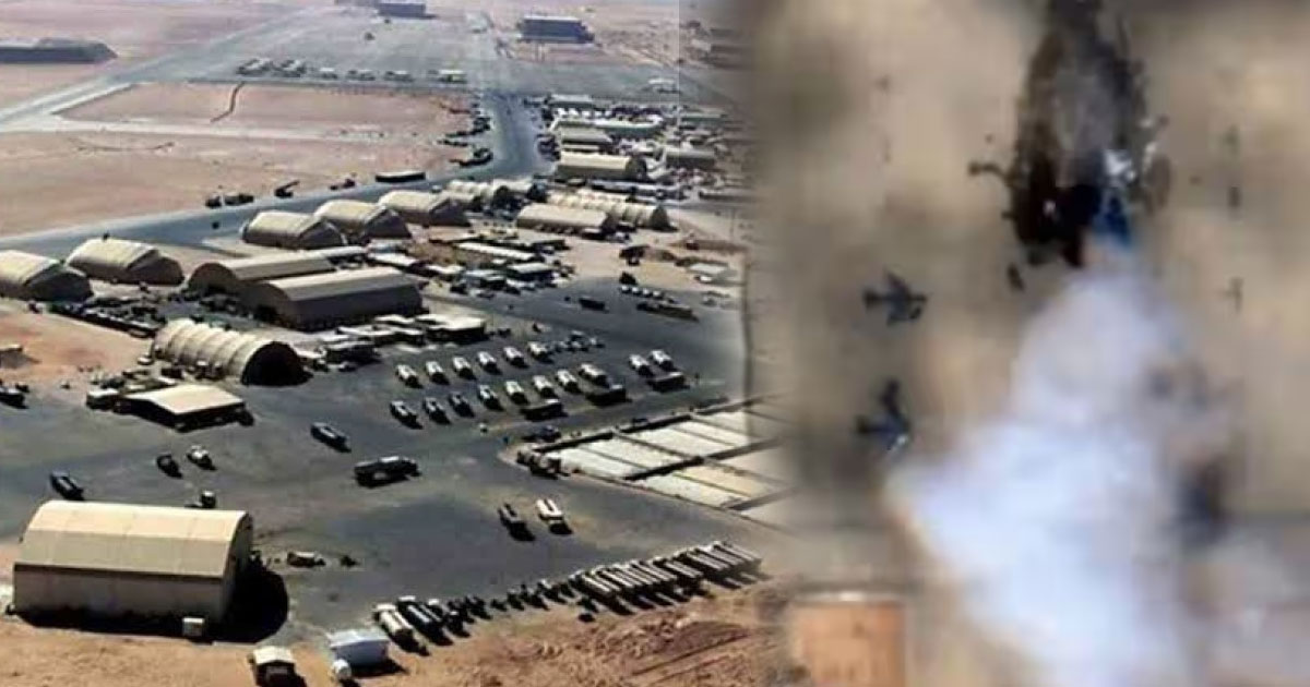  സൗദിയിലെ യുഎസ് ബേസിൽ ഇറാൻ ആക്രമണത്തിൽ 3 യുദ്ധവിമാനങ്ങൾ കത്തിനശിച്ചു; 12 സൈനികർക്ക് പരിക്ക്‌