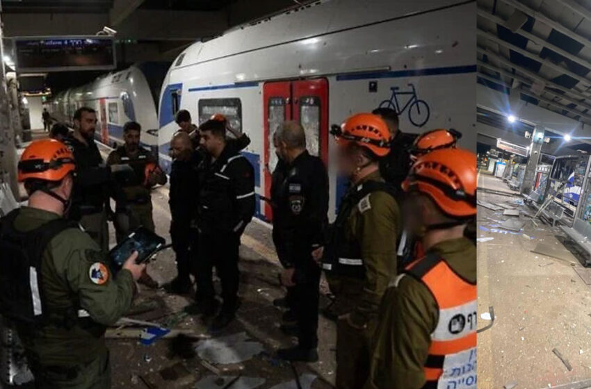  തെൽ അവീവിൽ നിലയ്ക്കാതെ ഇറാന്റെ മിസൈൽ വർഷം; റെയിൽവേ സ്റ്റേഷനിൽ വൻ നാശം, ഇസ്രയേലിൽ ട്രെയിൻ ഗതാഗതം തടസപ്പെട്ടു