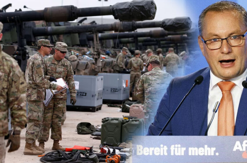  ‘ജർമനിയിൽനിന്ന് അമേരിക്കയുടെ 40,000 സൈനികരെയും പുറത്താക്കണം’; ഇറാൻ യുദ്ധത്തിന് താവളമാക്കാൻ അനുവദിക്കരുതെന്ന് എഎഫ്ഡി