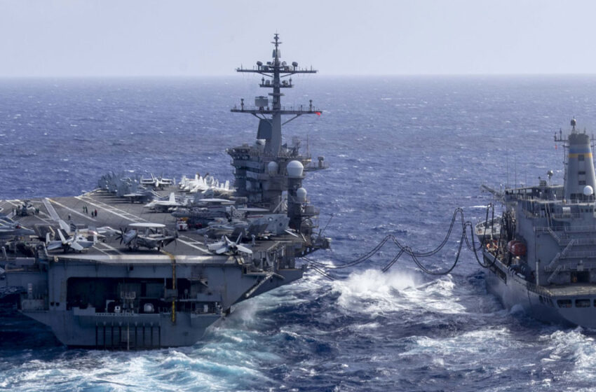  യുഎസ് വിമാനവാഹിനിക്കപ്പൽ യുഎസ്എസ് എബ്രഹാം ലിങ്കൺ ആക്രമിച്ച് ഇറാൻ; 1,000 കി.മീറ്റർ ദൂരത്തേക്ക് പിൻവാങ്ങി പടക്കപ്പൽ