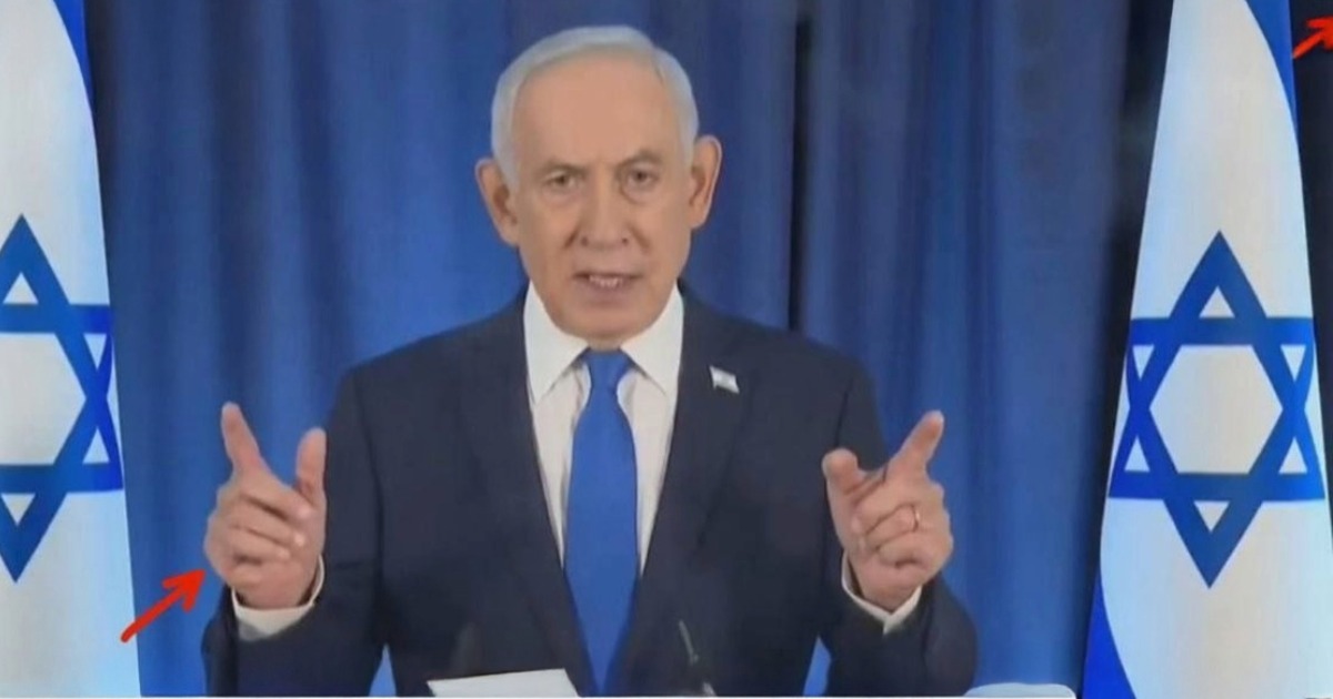 നെതന്യാഹുവിൻ്റെ വീഡിയോയിൽ 'ആറു വിരൽ! പുറത്തുവിട്ടത് എഐ നിർമിതമെന്ന് പ്രചാരണം; ഇസ്രയേൽ പ്രധാനമന്ത്രിയെ കുറിച്ച് അഭ്യൂഹങ്ങൾ