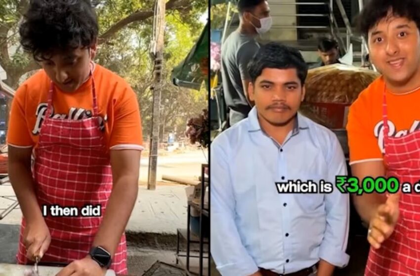  പാനിപുരി വിറ്റാൽ മാസവരുമാനം 90,000 രൂപ? വൈറൽ വീഡിയോയെച്ചൊല്ലി സോഷ്യൽ മീഡിയയിൽ തർക്കം