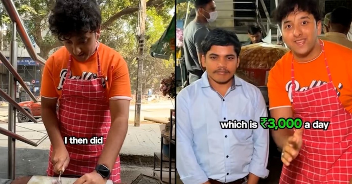  പാനിപുരി വിറ്റാൽ മാസവരുമാനം 90,000 രൂപ? വൈറൽ വീഡിയോയെച്ചൊല്ലി സോഷ്യൽ മീഡിയയിൽ തർക്കം