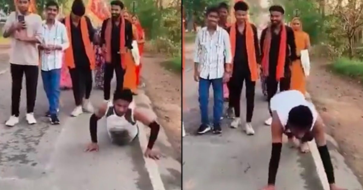  വിവാഹമോചനം ആഘോഷമാക്കി യുവാവ്; ഒൻപത് കിലോമീറ്റർ ശയനപ്രദക്ഷിണം നടത്തി വഴിപാട്