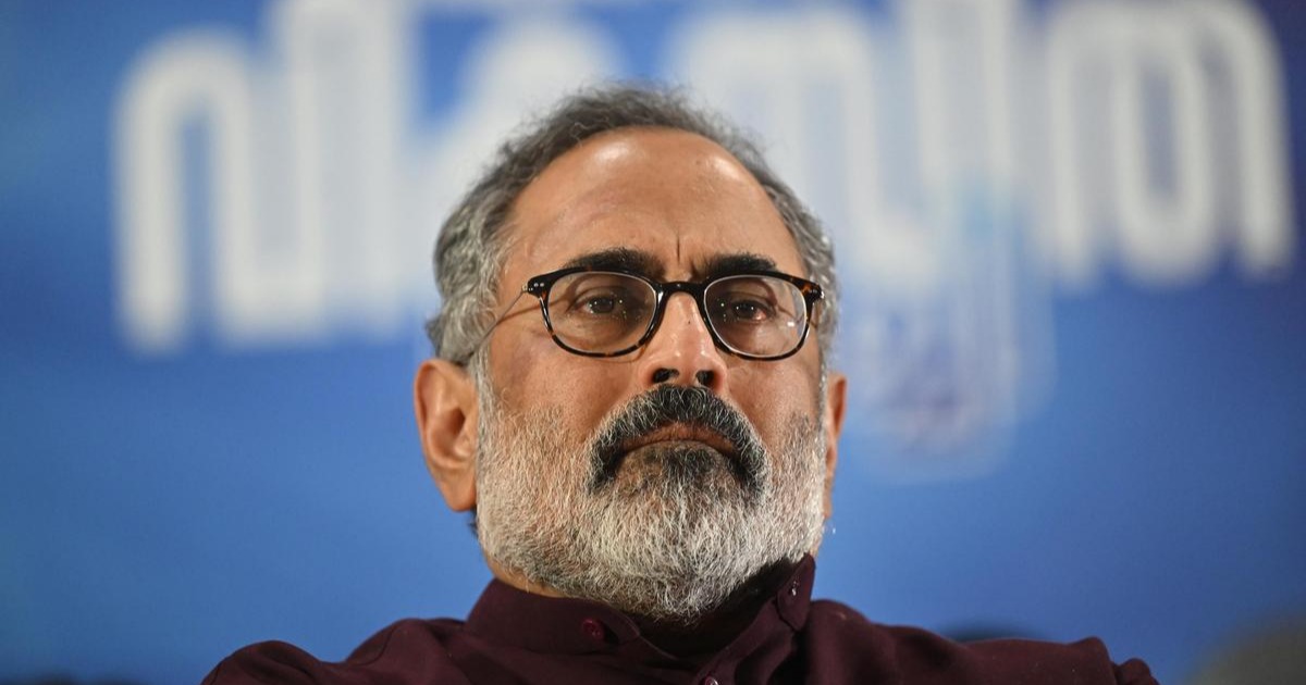 '200 കോടിയുടെ ബംഗ്ലാവ് മറച്ചുവെച്ചു'; രാജീവ് ചന്ദ്രശേഖറിനെ അയോഗ്യനാക്കണമെന്ന് കോൺഗ്രസ്