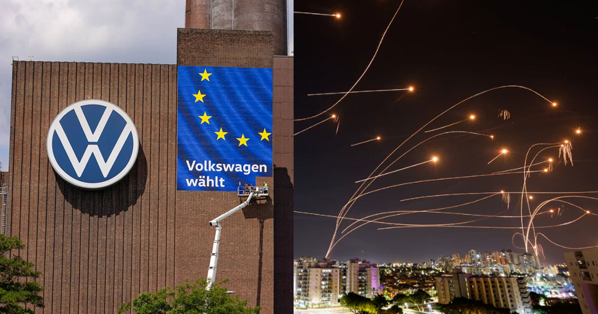 വ്യോമപ്രതിരോധം പാളിയ ഇസ്രയേലിന് രക്ഷാകരം നീട്ടി ഫോക്‌സ്‌വാഗൺ; കാർ നിർമാണം നിർത്തി അയേൺ ഡോം നിർമിക്കാൻ നീക്കം | Volkswagen to Build Missile Defense Components for Israel at Osnabrück Plant Amid Middle East War