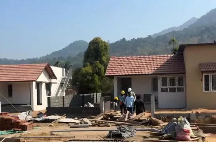  അതിഥി തൊഴിലാളികൾ നാട്ടിലേക്ക് മടങ്ങി;  ടൗൺഷിപ് നിർമാണം മന്ദഗതിയിൽ