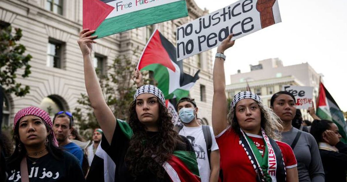  75 ശതമാനം അമേരിക്കൻ ജെൻസികളും ഫലസ്തീനൊപ്പം; ഇറാൻ യുദ്ധത്തോട് കടുത്ത എതിർപ്പ്-പുതിയ സർവേ റിപ്പോർട്ട് പുറത്ത്