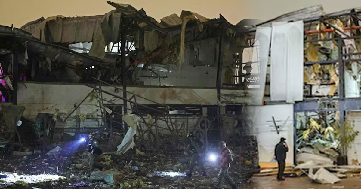 ഇസ്രയേൽ സൈന്യത്തിന്റെ തന്ത്രപ്രധാന ഡ്രോൺ പ്ലാന്റ് തകർത്ത് ഇറാൻ | AeroSentinel Production Facility Severely Damaged in Iranian Ballistic Missile Strike on Tel Aviv