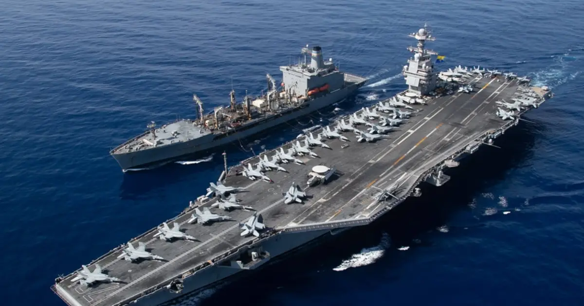  ടോയ്‌ലെറ്റ് ശങ്കയൊഴിഞ്ഞു; അറ്റകുറ്റപ്പണി തീർത്ത് യുഎസ്എസ് ജെറാൾഡ് ഫോർഡ് വീണ്ടും പശ്ചിമേഷ്യയിലേക്ക്; ഇറാനെതിരെ പുതിയ പടയൊരുക്കം?