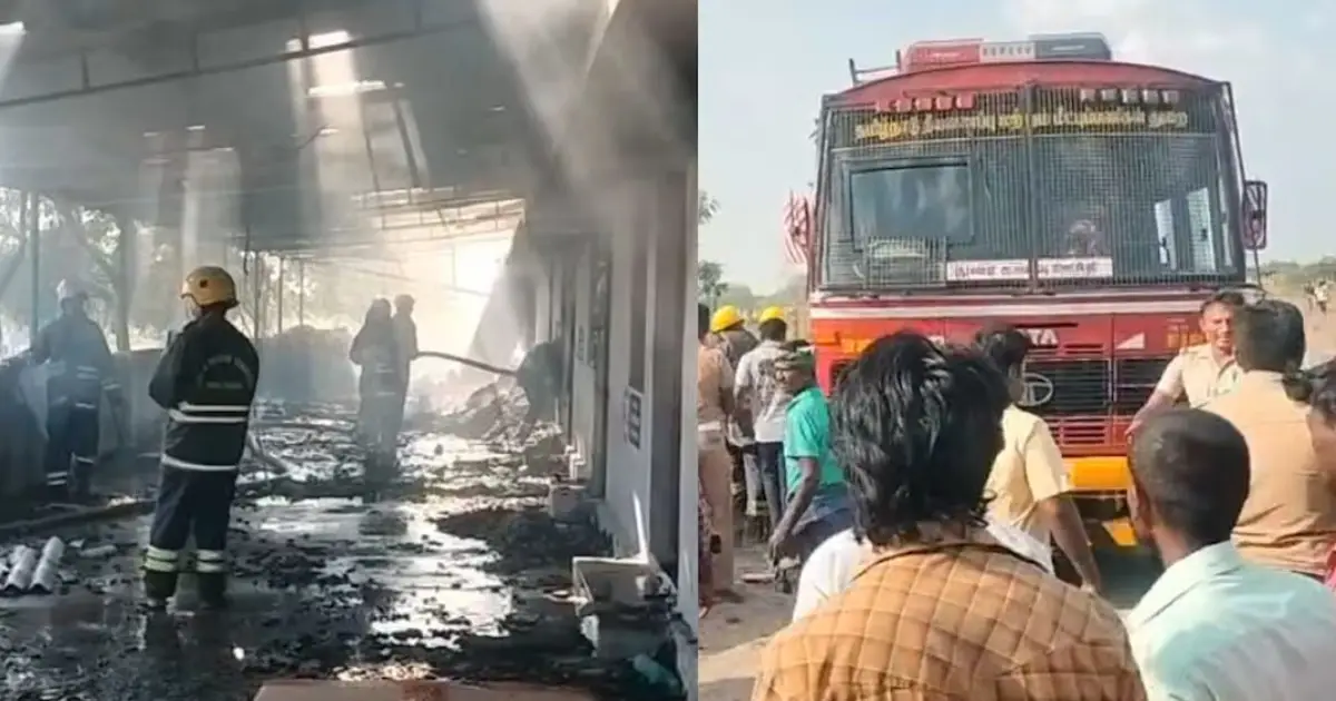 തമിഴ്നാട്ടിൽ പടക്കനിർമാണശാലയിൽ വൻ സ്ഫോടനം; 17 മരണം, പലരുടെയും നില ​ഗുരുതരം