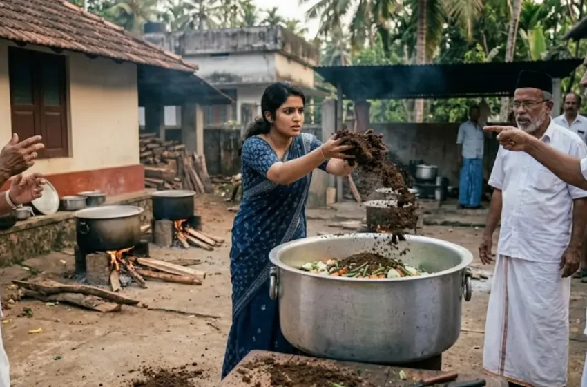  കല്യാണം അലങ്കോലമാക്കാൻ ശ്രമം: സദ്യക്ക് തയ്യാറാക്കിയ കറിക്കൂട്ടിലേക്ക് മണ്ണ് വാരിയിട്ട് യുവതി