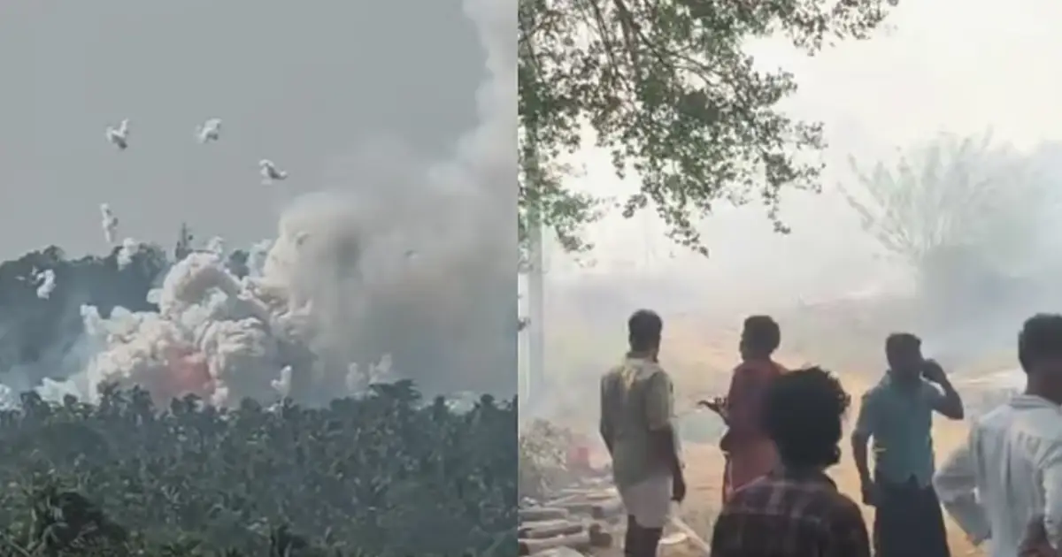  തൃശ്ശൂർ പൂരത്തിനുള്ള വെടിക്കെട്ടുസാമഗ്രികൾ നിർമിക്കുന്നിടത്ത് സ്‌ഫോടനം; ആറ് മരണം, നിരവധിപേർക്ക് പരിക്ക്