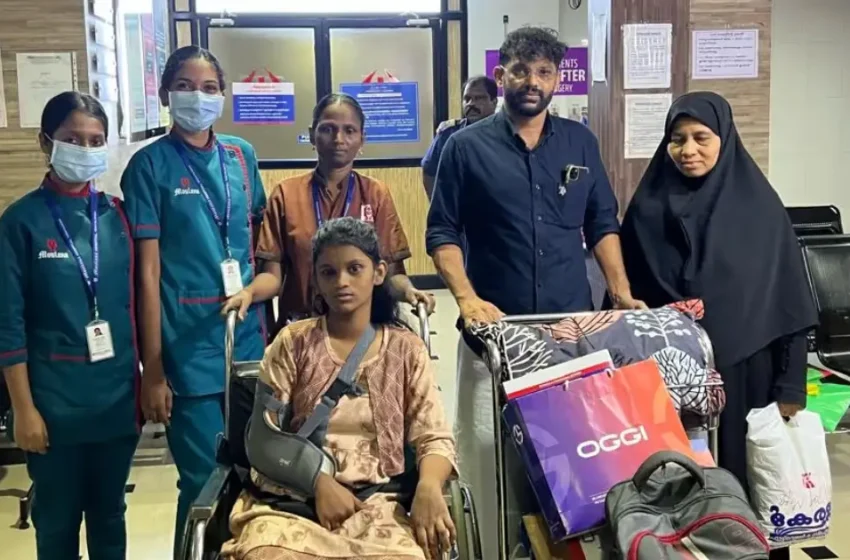  വാൽപ്പാറ വാഹനാപകടം: ഉമ്മയുടെ വേർപാടറിയാതെ മസ്‌നീൻ വീട്ടിലേക്ക്; അത്ഭുതകരമായി രക്ഷപ്പെട്ട പത്ത് വയസുകാരി ആശുപത്രി വിട്ടു