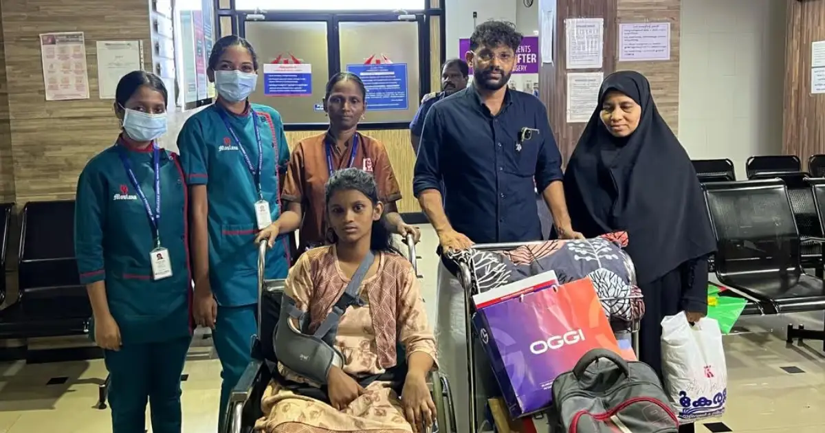  വാൽപ്പാറ വാഹനാപകടം: ഉമ്മയുടെ വേർപാടറിയാതെ മസ്‌നീൻ വീട്ടിലേക്ക്; അത്ഭുതകരമായി രക്ഷപ്പെട്ട പത്ത് വയസുകാരി ആശുപത്രി വിട്ടു