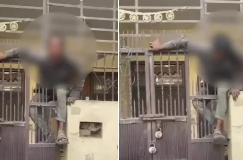  പൂട്ടിക്കിടന്ന വീട്ടിൽ അതിക്രമിച്ചു കയറി, തിരിച്ചിറങ്ങുന്നതിനിടെ ഗേറ്റിൽ കാൽ കുടുങ്ങി; ഒടുവിൽ രക്ഷ​​​പ്പെടാൻ പൊലീസ് സഹായം