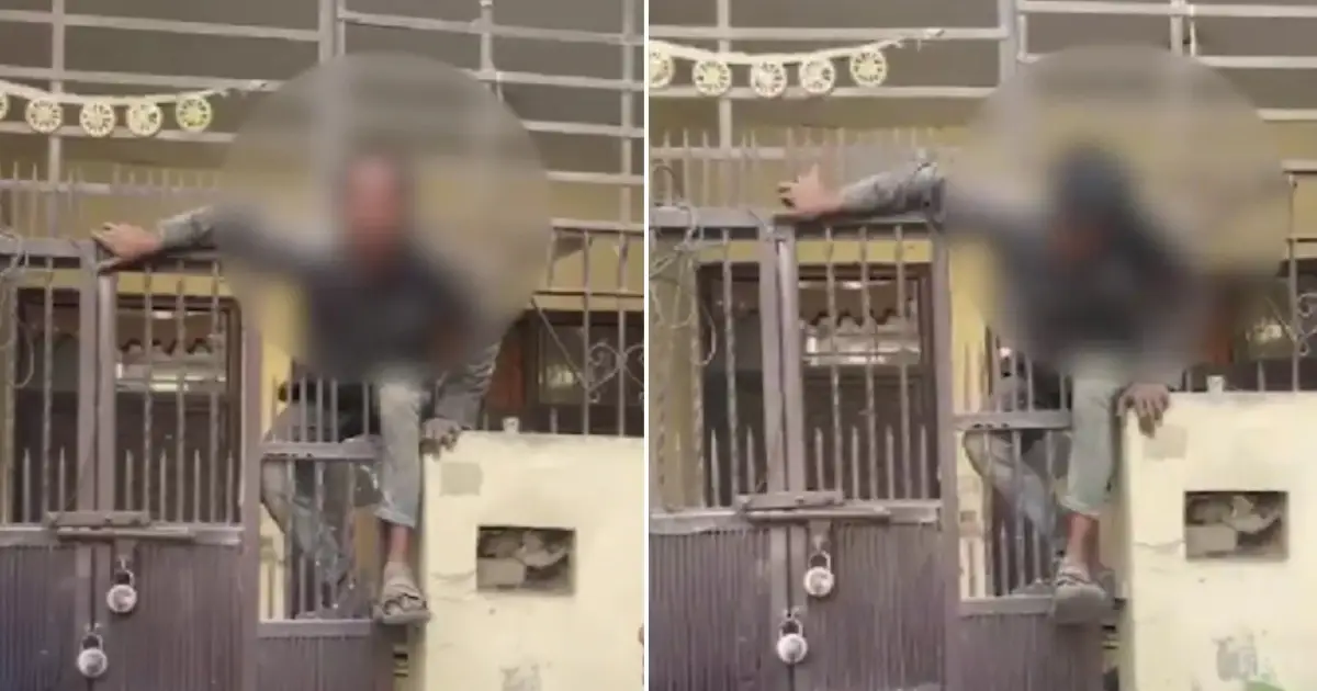  പൂട്ടിക്കിടന്ന വീട്ടിൽ അതിക്രമിച്ചു കയറി, തിരിച്ചിറങ്ങുന്നതിനിടെ ഗേറ്റിൽ കാൽ കുടുങ്ങി; ഒടുവിൽ രക്ഷ​​​പ്പെടാൻ പൊലീസ് സഹായം