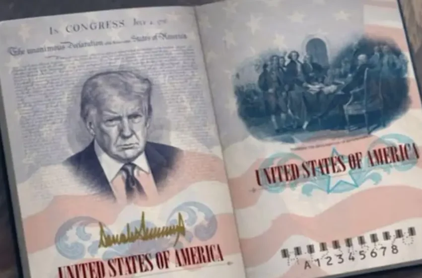  അമേരിക്കൻ പാസ്‌പോർട്ടിൽ ഇനി ട്രംപിൻ്റെ മുഖം; പുതിയ പരിഷ്കാരവുമായി സ്റ്റേറ്റ് ഡിപ്പാർട്ട്‌മെന്റ്