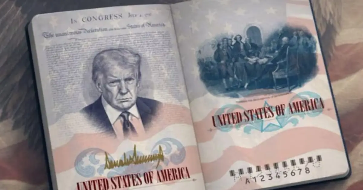 അമേരിക്കൻ പാസ്‌പോർട്ടിൽ ഇനി ട്രംപിൻ്റെ മുഖം; പുതിയ പരിഷ്കാരവുമായി സ്റ്റേറ്റ് ഡിപ്പാർട്ട്‌മെന്റ്