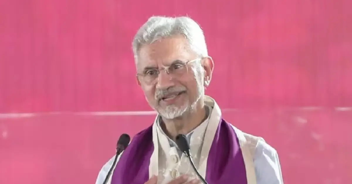  പ്രതിസന്ധികളെ അതിജീവിച്ച് ഇന്ത്യ, ആഗോള ശക്തിയായി ഉദയം: വിദേശകാര്യ മന്ത്രി എസ്. ജയശങ്കർ