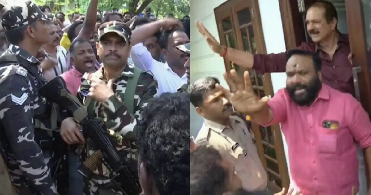  വാടാനപ്പള്ളിയിലും ബി.ജെ.പിയുടെ കിറ്റ് പിടിച്ചു: സൂപ്പർമാർക്കറ്റിൽ കണ്ടെത്തിയത് 4000 കിറ്റുകൾ: നടൻ ദേവനെ തടഞ്ഞുവെച്ച് പ്രതിഷേധക്കാർ