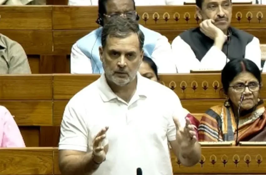  ‘കേന്ദ്രത്തിന്റെ ശ്രമം സ്ത്രീകളെ മറയാക്കി രാഷ്ട്രീയഭൂപടം മാറ്റാന്‍’; വനിതാ സംവരണ ബില്ലിനെതിരെ ലോക്‌സഭയിൽ ആഞ്ഞടിച്ച് രാഹുൽ ഗാന്ധി