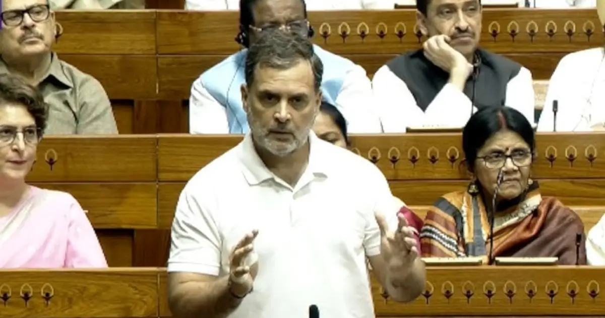 കേന്ദ്രത്തിന്റെ ശ്രമം സ്ത്രീകളെ മറയാക്കി രാഷ്ട്രീയഭൂപടം മാറ്റാന്‍; വനിതാ സംവരണ ബില്ലിനെതിരെ ലോക്‌സഭയിൽ ആഞ്ഞടിച്ച് രാഹുൽ ഗാന്ധി