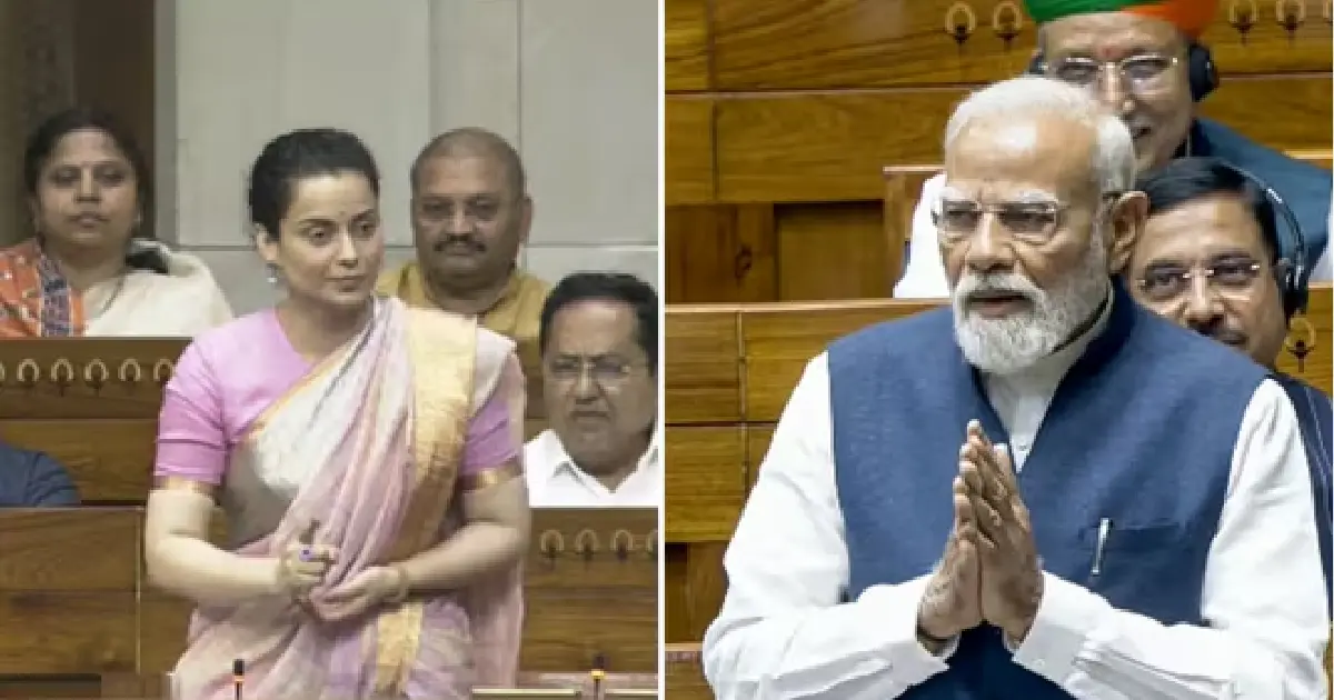  ‘മോദിയേക്കാൾ വലിയ ഫെമിനിസ്റ്റ് മറ്റാരുണ്ട്’? വനിതാ സംവരണത്തിൽ പ്രധാനമന്ത്രിയെ വാഴ്ത്തി കങ്കണ