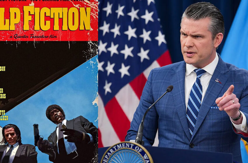  യുഎസ് സൈനികർക്ക് ആത്മവീര്യം പകരാൻ ഉദ്ധരിച്ച ‘ബൈബിൾ വചനം’ സിനിമാ ഡയലോഗ്; വീണ്ടും നാണംകെട്ട് പീറ്റ് ഹെഗ്‌സേത്ത്