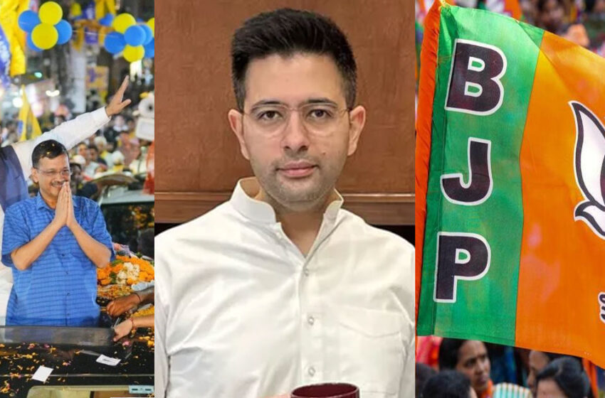  ആം ആദ്മി പാർട്ടിയിൽ വൻ പിളർപ്പ്; ആറ് എംപിമാരെ കൂട്ടി രാഘവ് ഛദ്ദ ബിജെപിയിലേക്ക്